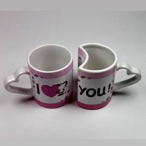 Набор кружек Sheepworld с надписью I Love You Набор кружек Sheepworld с надписью I Love You