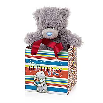 Игрушки серии Me to you Мишка в коробочке (13 см) G01W3552 Игрушки серии Me to you Мишка в коробочке (13 см) G01W3552